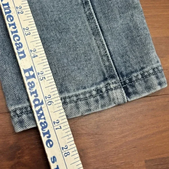 Pacsun Cargo Jeans Elastic Waist Tapered Leg Retro Utility Pants Size Small - Picture 9 of 11